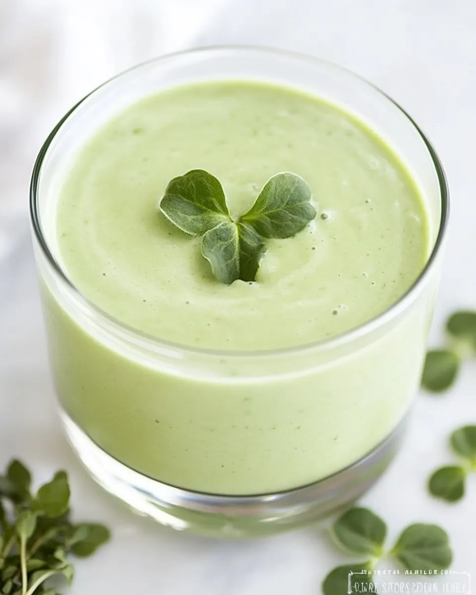 Shamrock Shake Smoothie