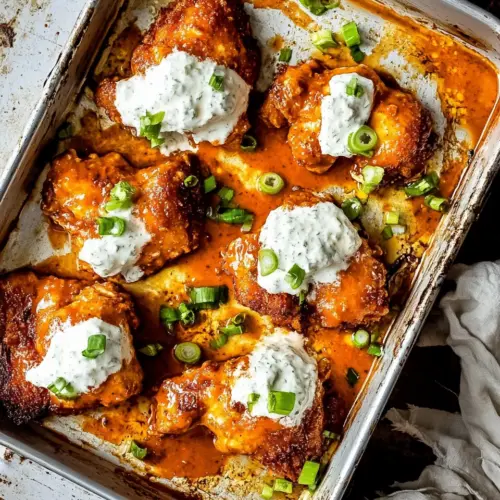 Sheet Pan Buffalo Ranch Chicken