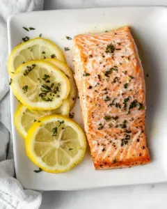 Sheet Pan Lemon Salmon