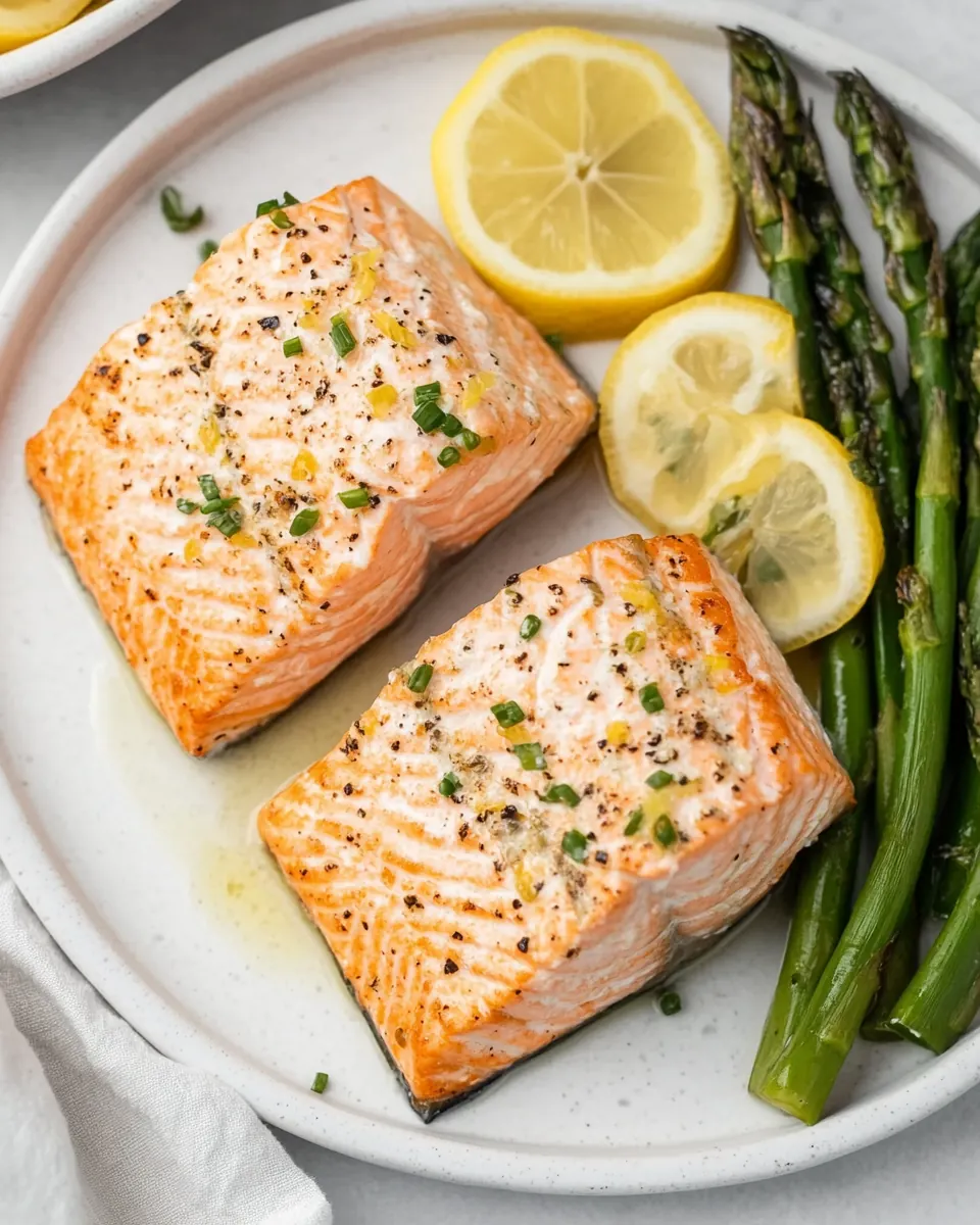Sheet Pan Lemon Salmon