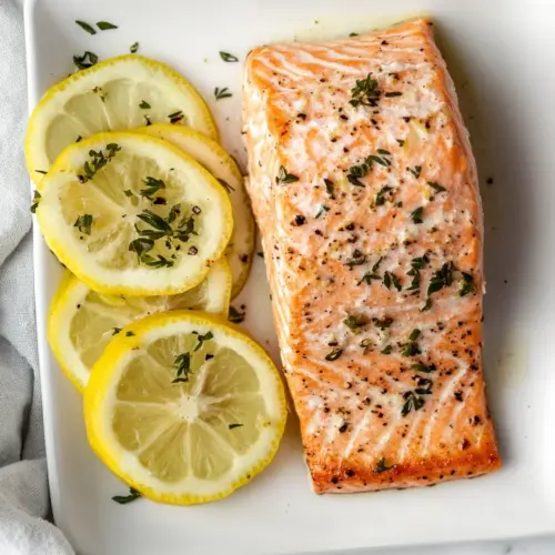 Sheet Pan Lemon Salmon