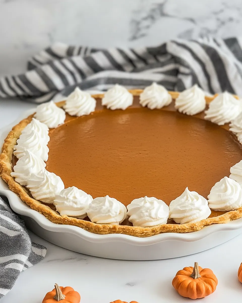 Sheet Pan Pumpkin Pie