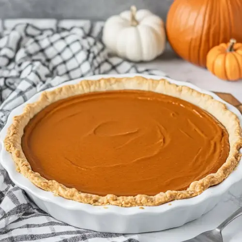 Sheet Pan Pumpkin Pie
