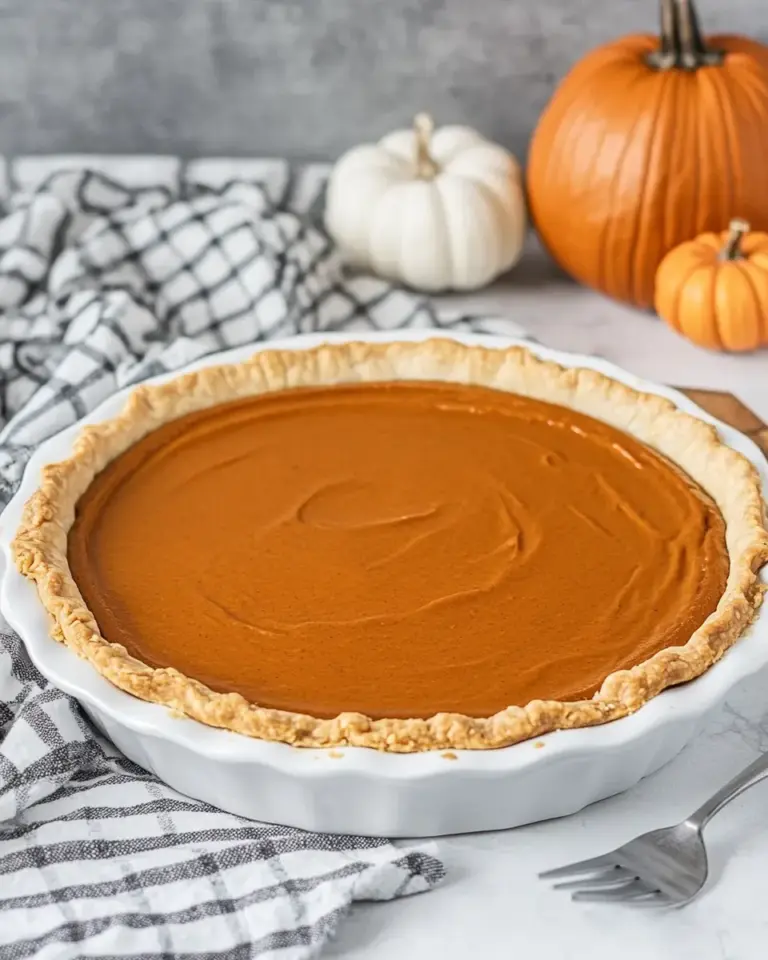 Sheet Pan Pumpkin Pie