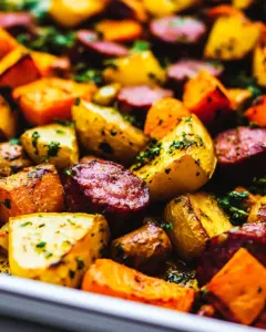 Sheet Pan Sausage and Veggies