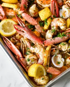 Sheet Pan Seafood Boil