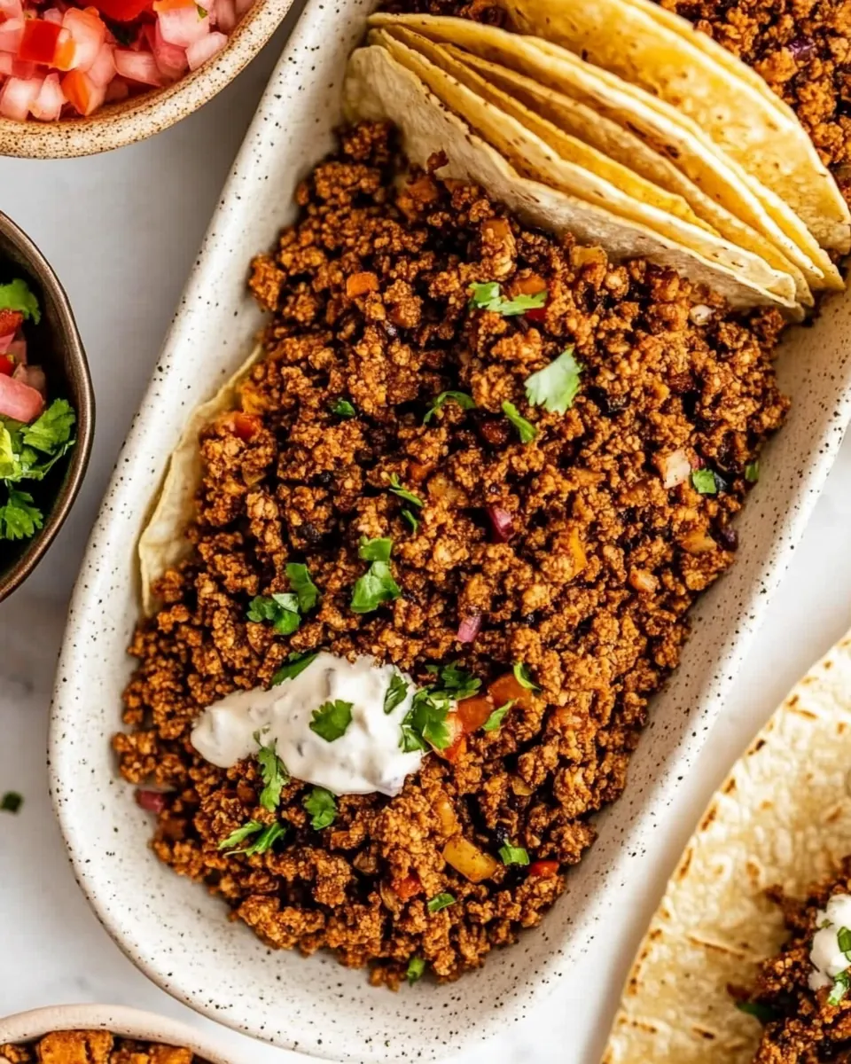Sheet Pan Vegan Taco Meat