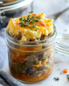 Shepherds Pie in a Jar