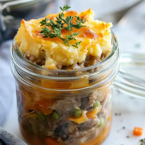 Shepherds Pie in a Jar