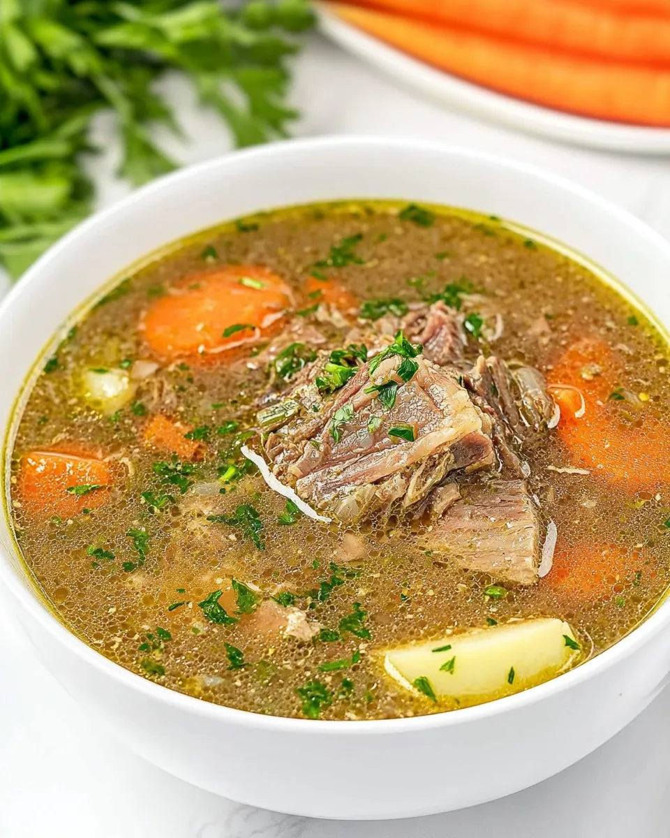 Short Rib Soup