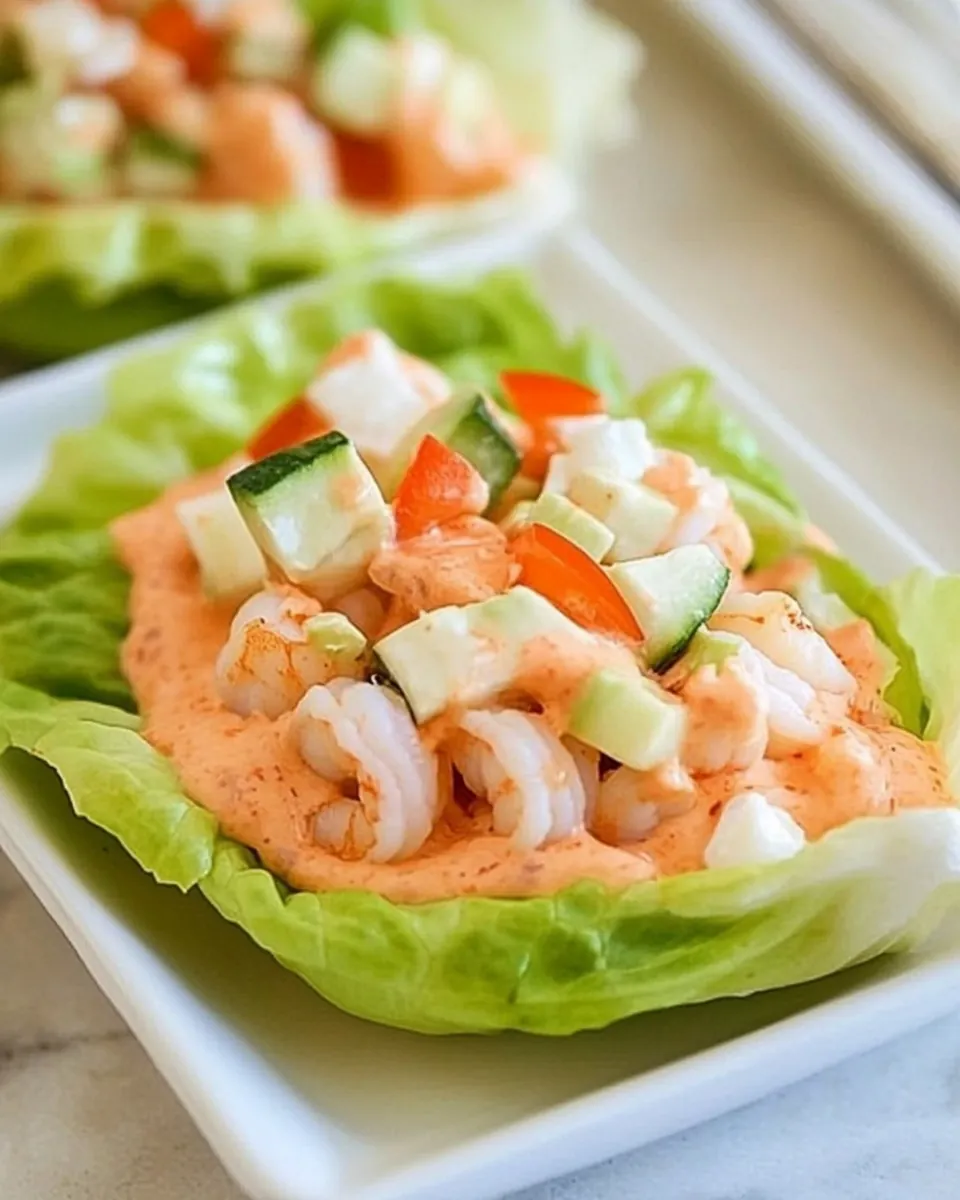 Shrimp Lettuce Wraps