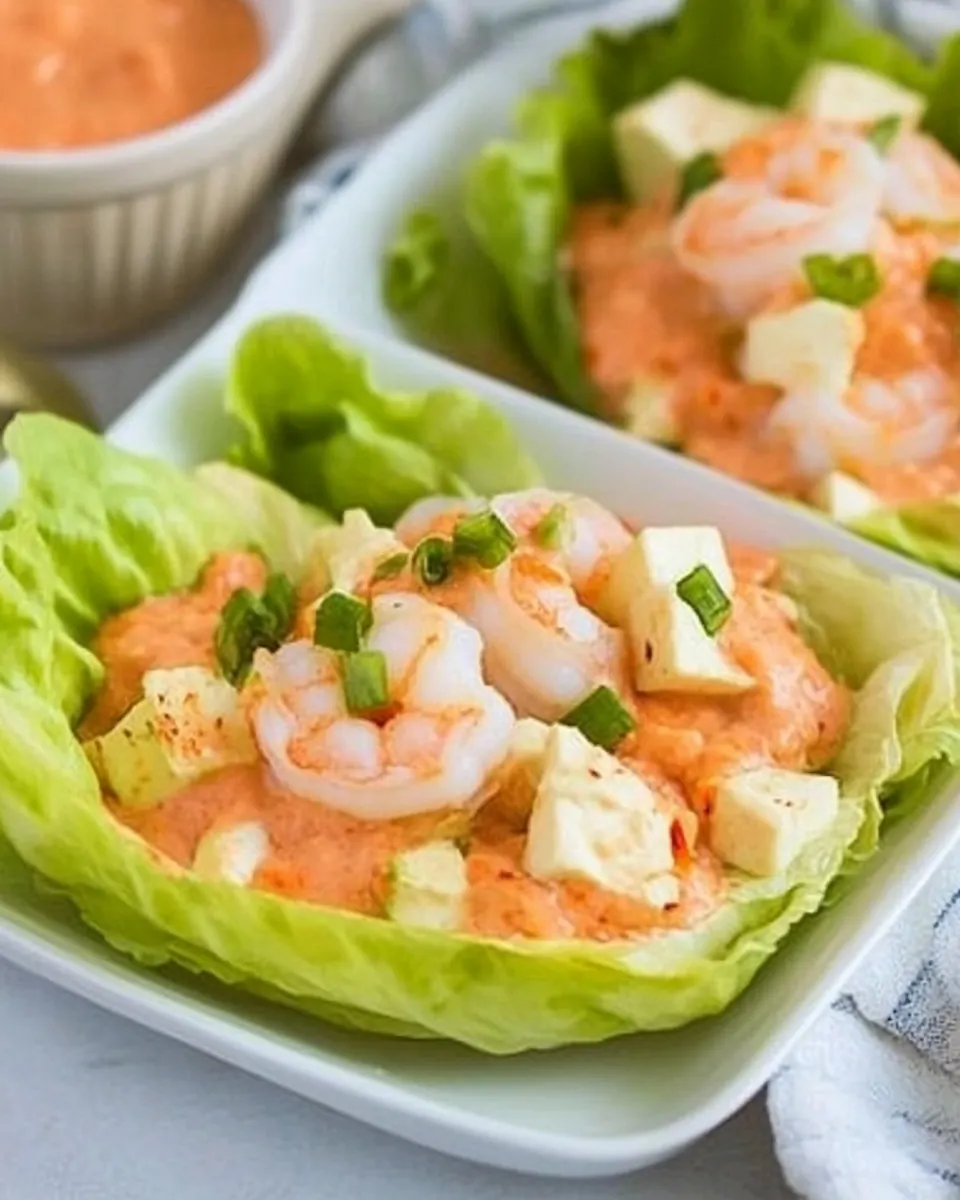 Shrimp Lettuce Wraps