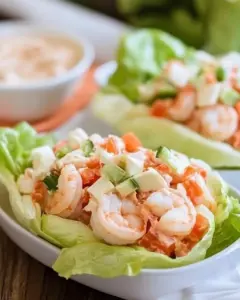 Shrimp Lettuce Wraps