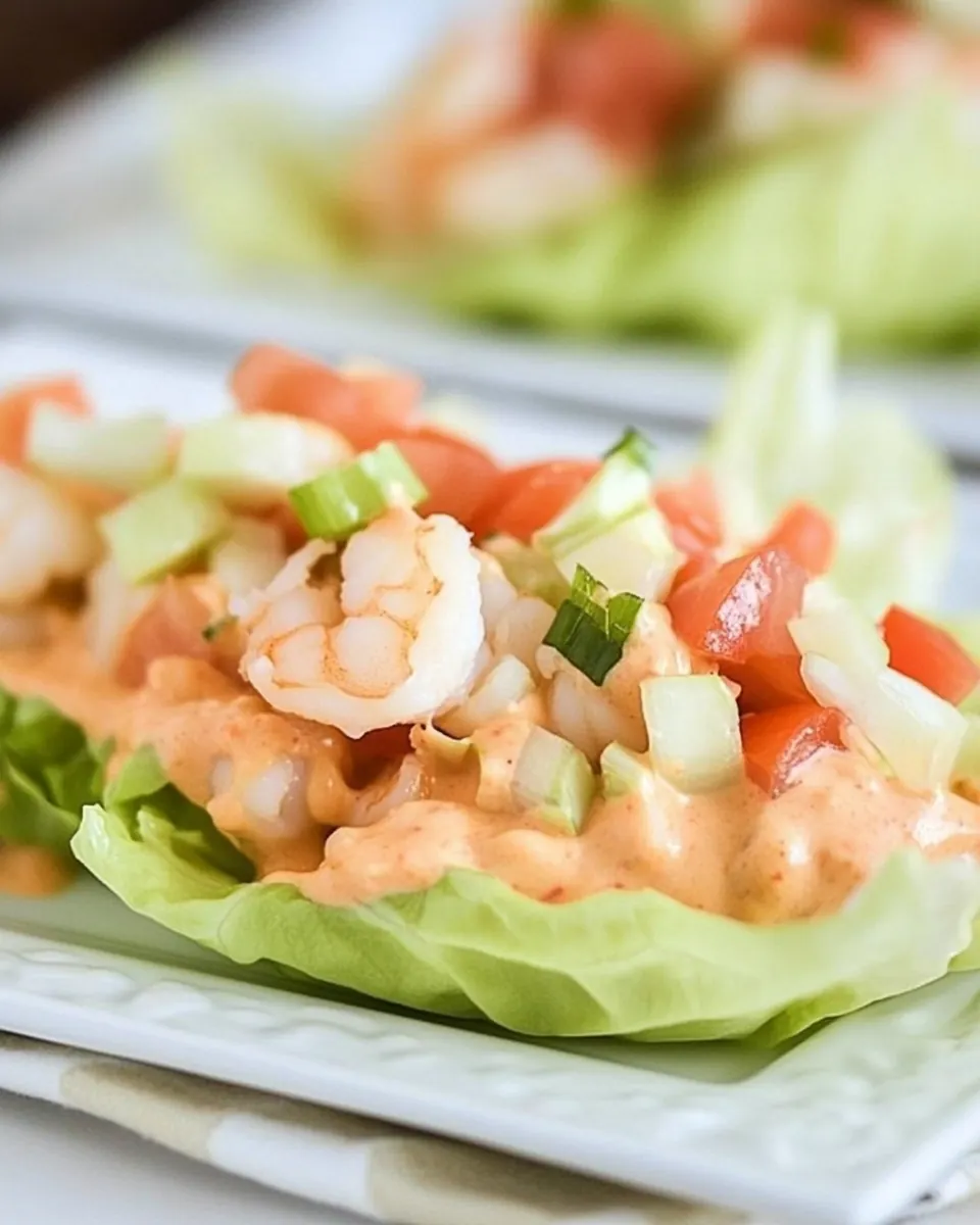 Shrimp Lettuce Wraps