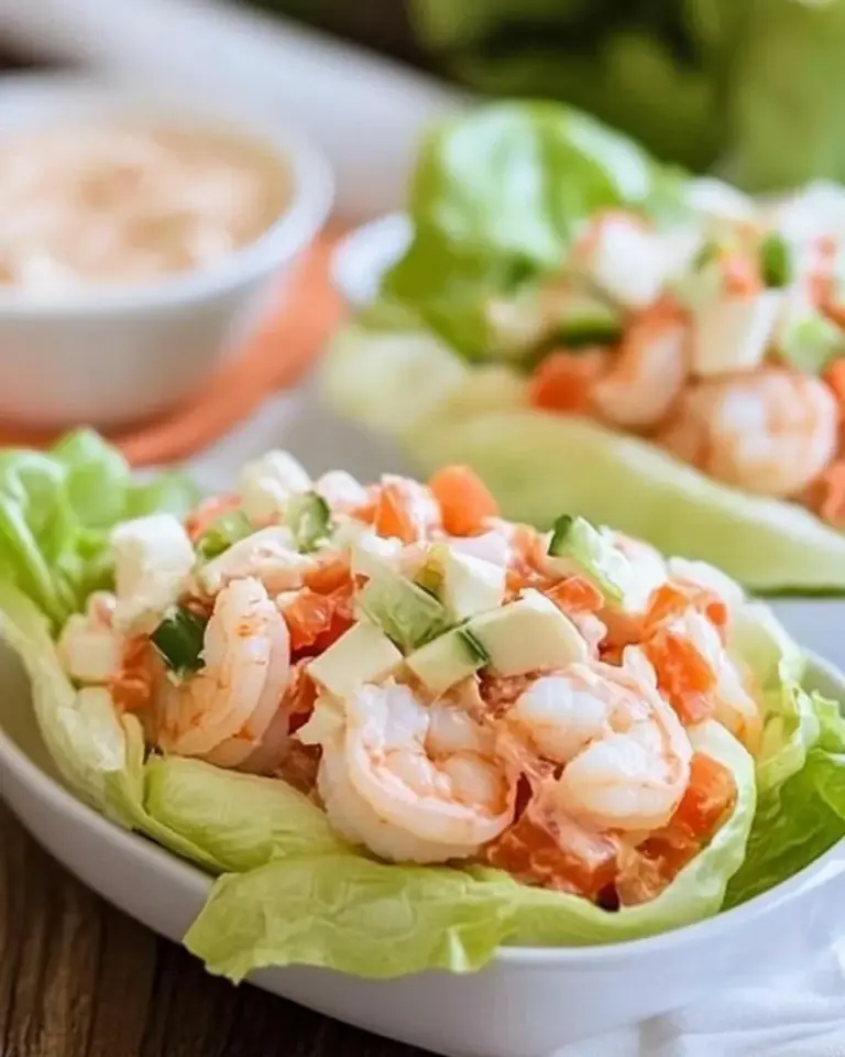 Shrimp Lettuce Wraps