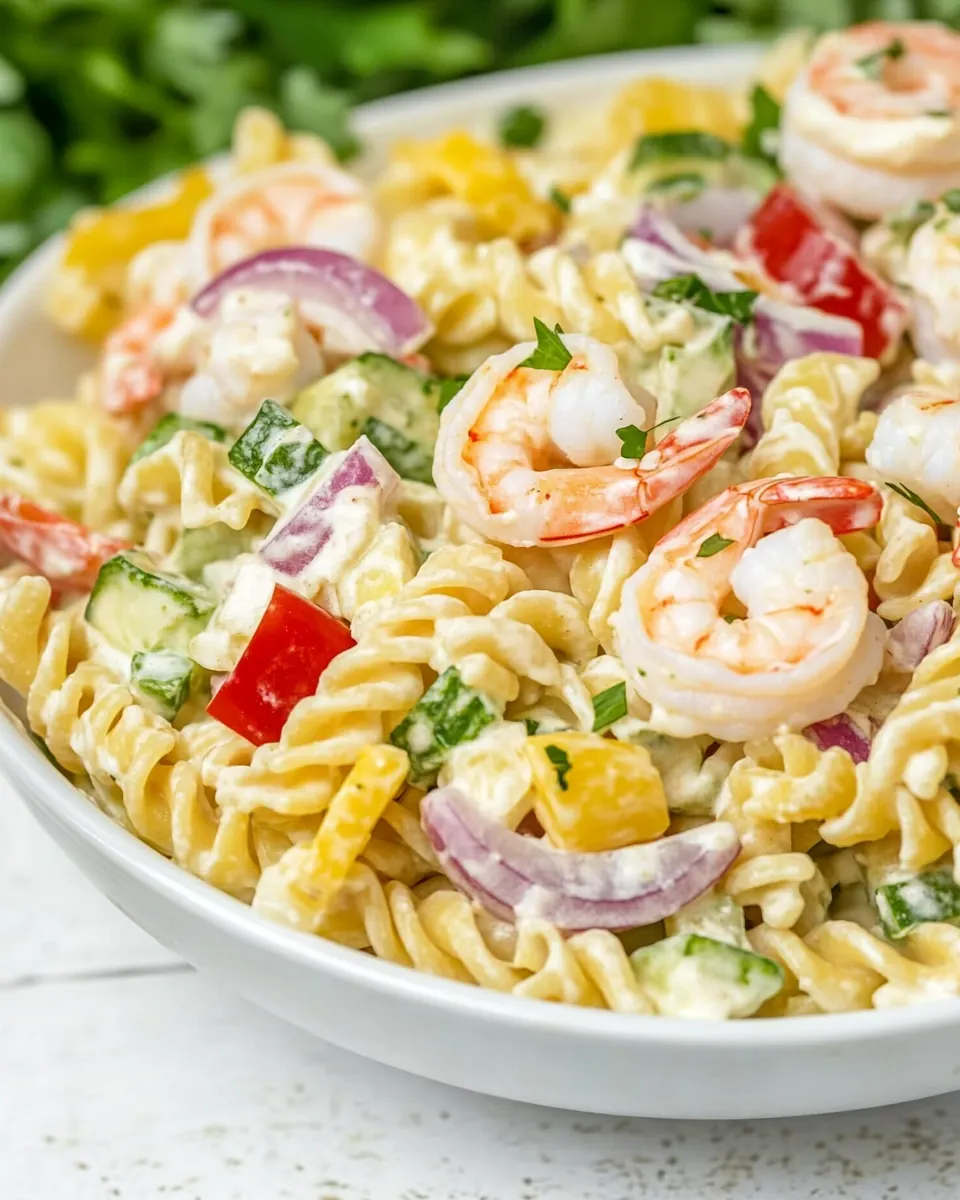 Shrimp Pasta Salad