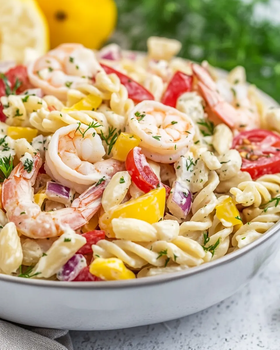 Shrimp Pasta Salad