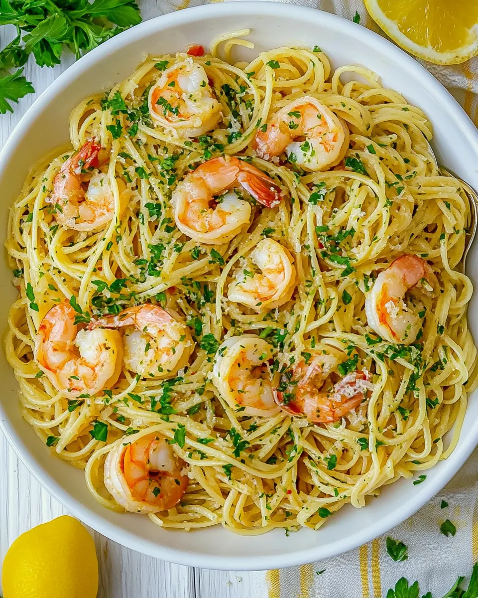 Shrimp Scampi Pasta