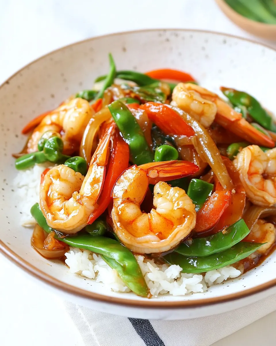 Shrimp Teriyaki Stir Fry