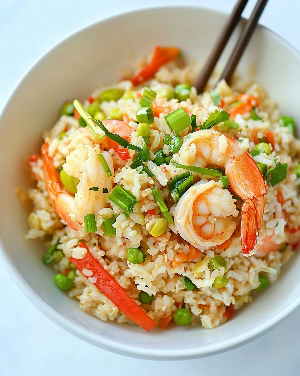 Shrimp Un Fried Rice