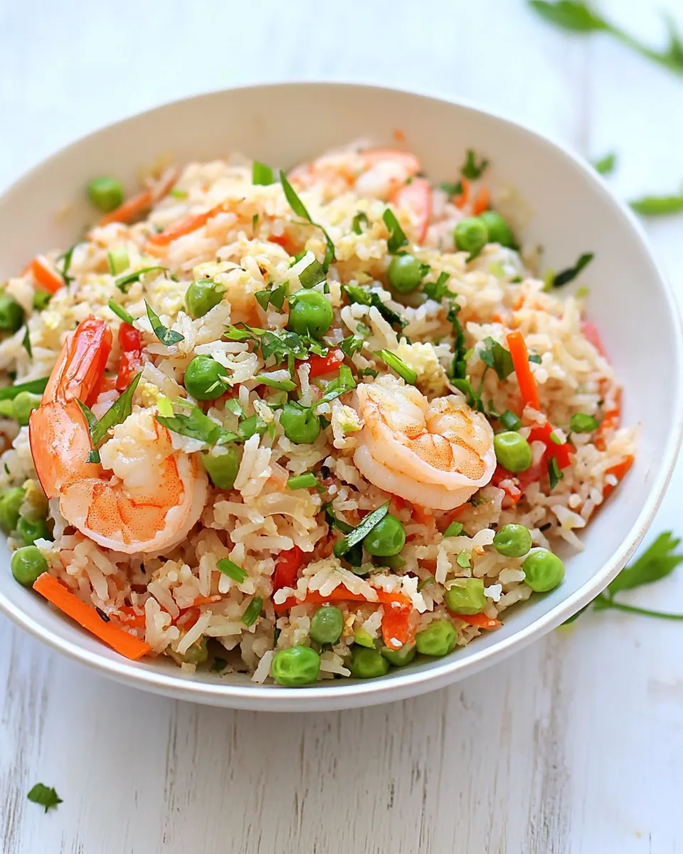 Shrimp Un Fried Rice
