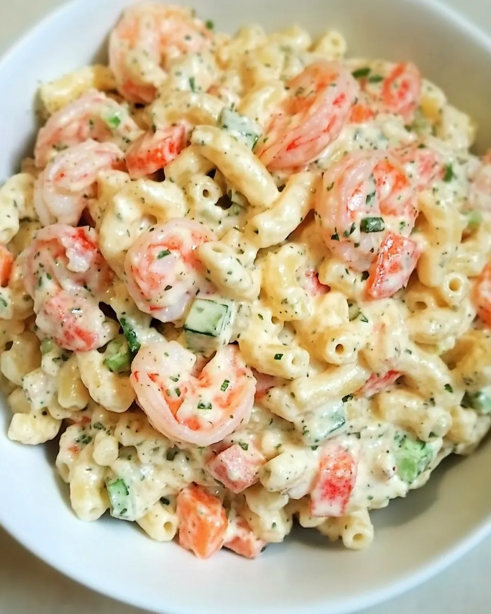 Shrimp and Macaroni Salad
