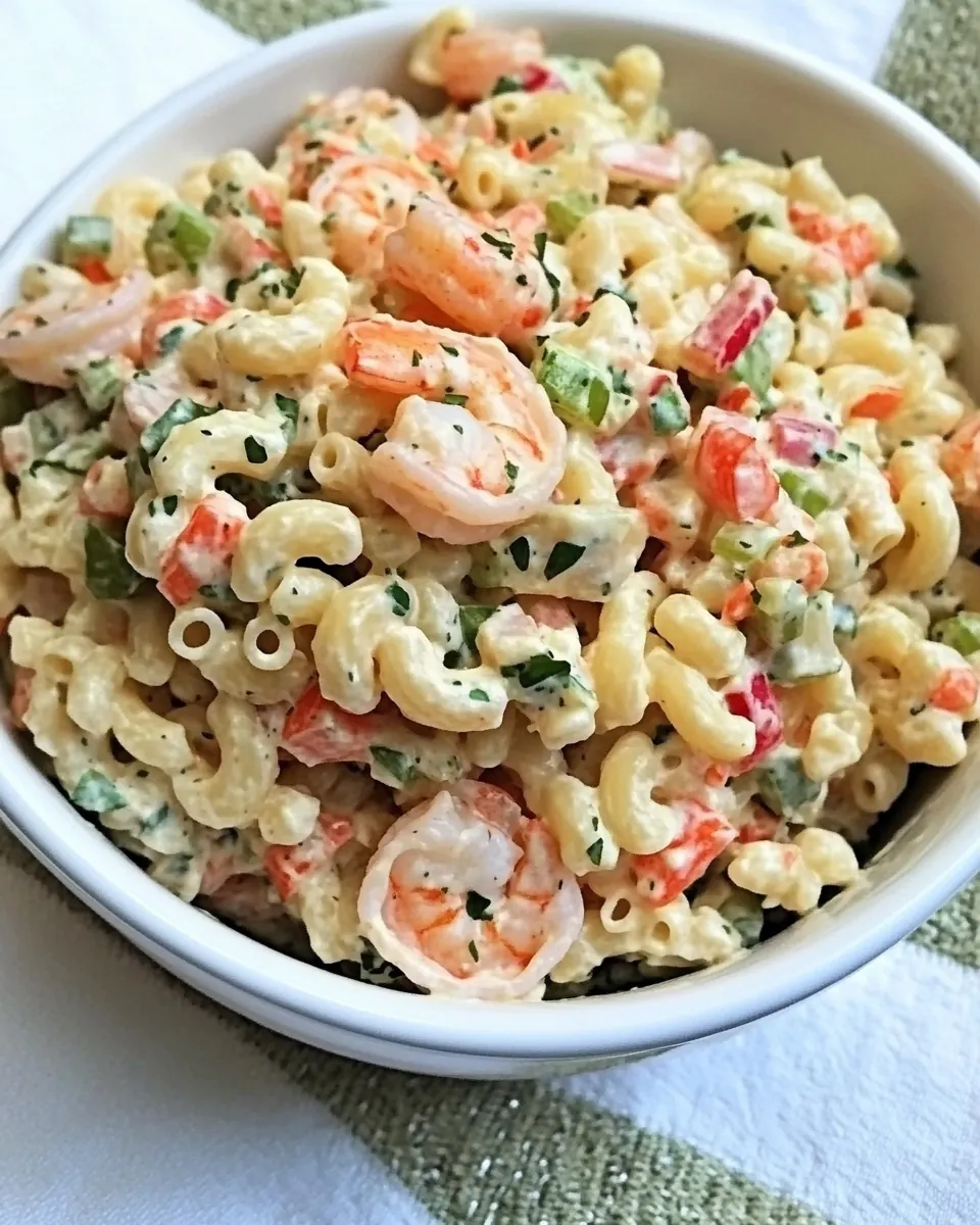 Shrimp and Macaroni Salad