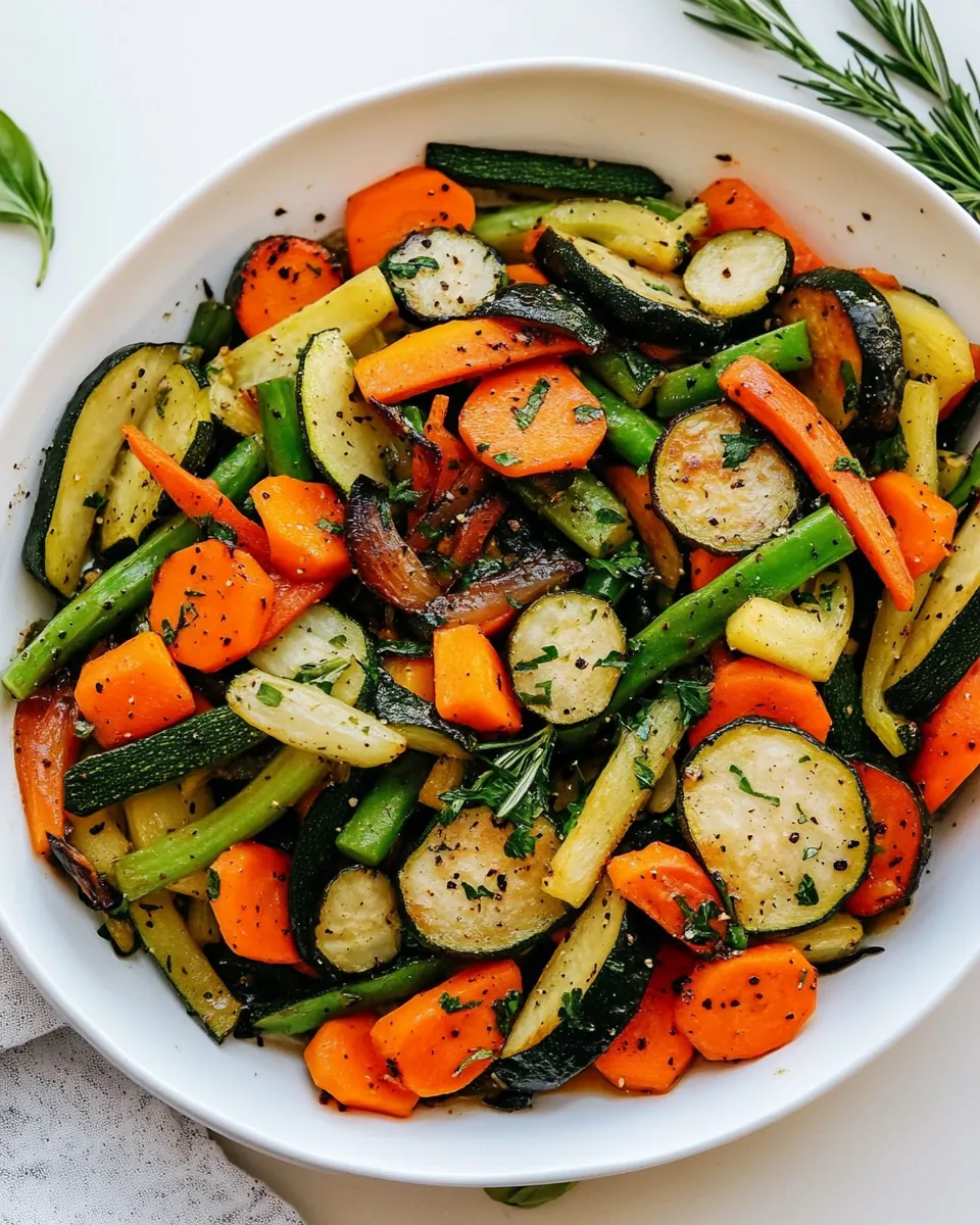 Simple Sautéed Vegetables