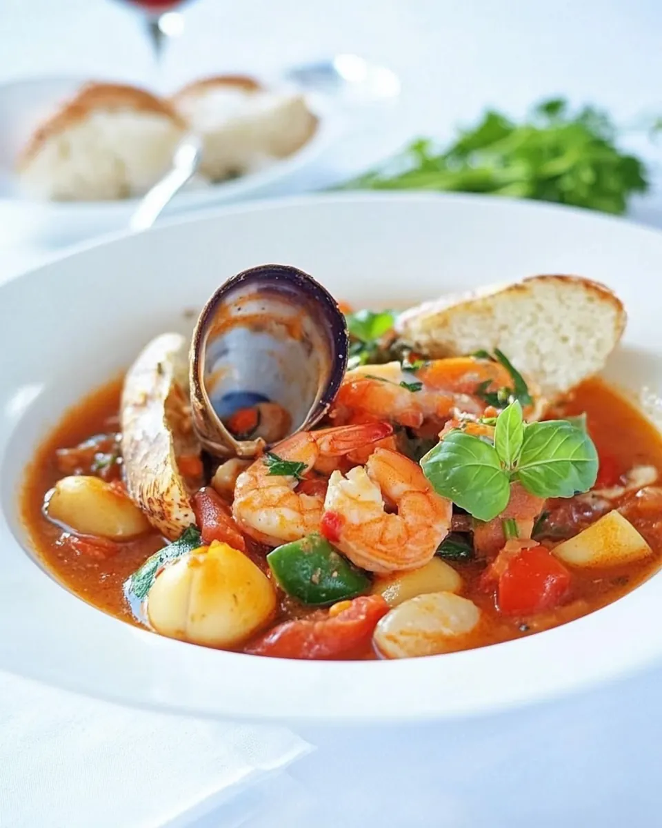 Simple Seafood Bouillabaisse