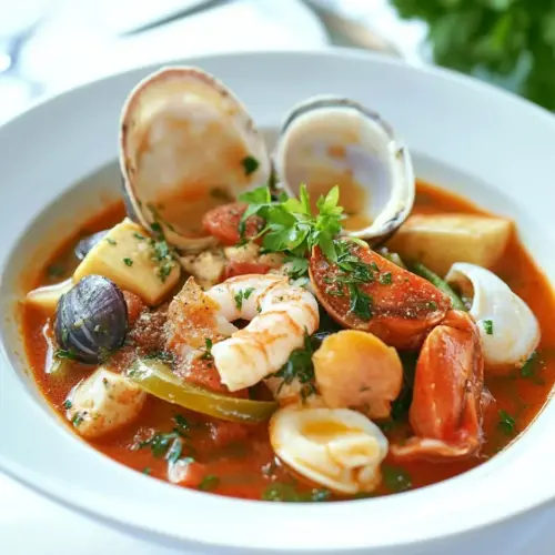 Simple Seafood Bouillabaisse