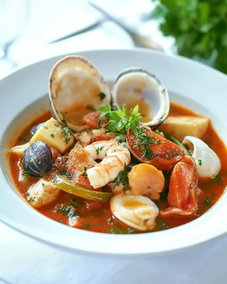 Simple Seafood Bouillabaisse