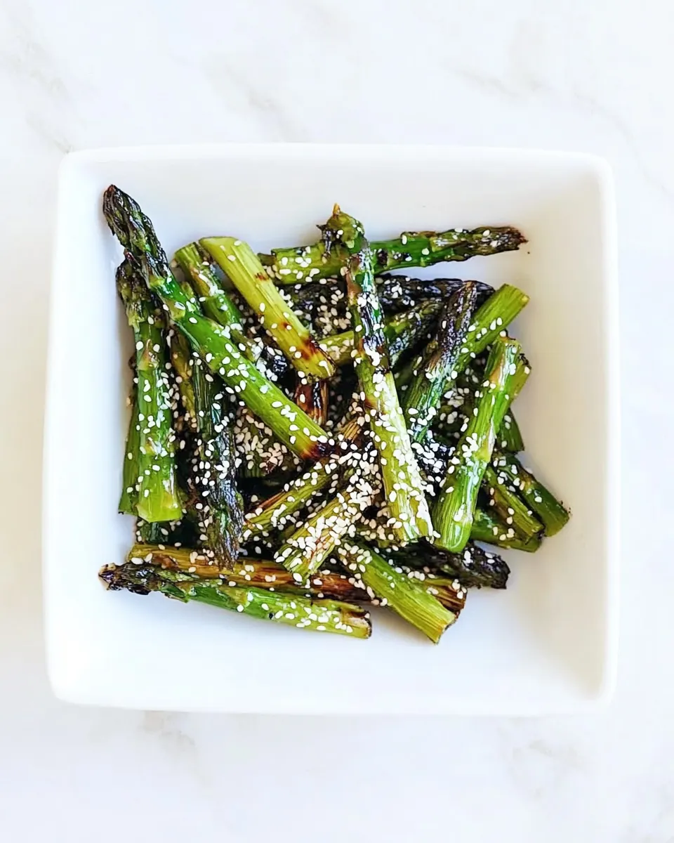 Simple Sesame Asparagus