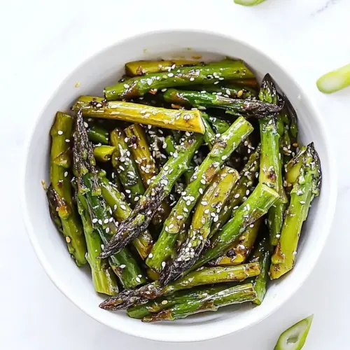 Simple Sesame Asparagus