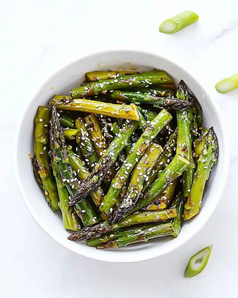 Simple Sesame Asparagus