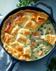 Skillet Chicken Pot Pie