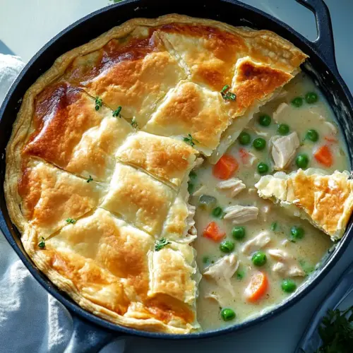 Skillet Chicken Pot Pie