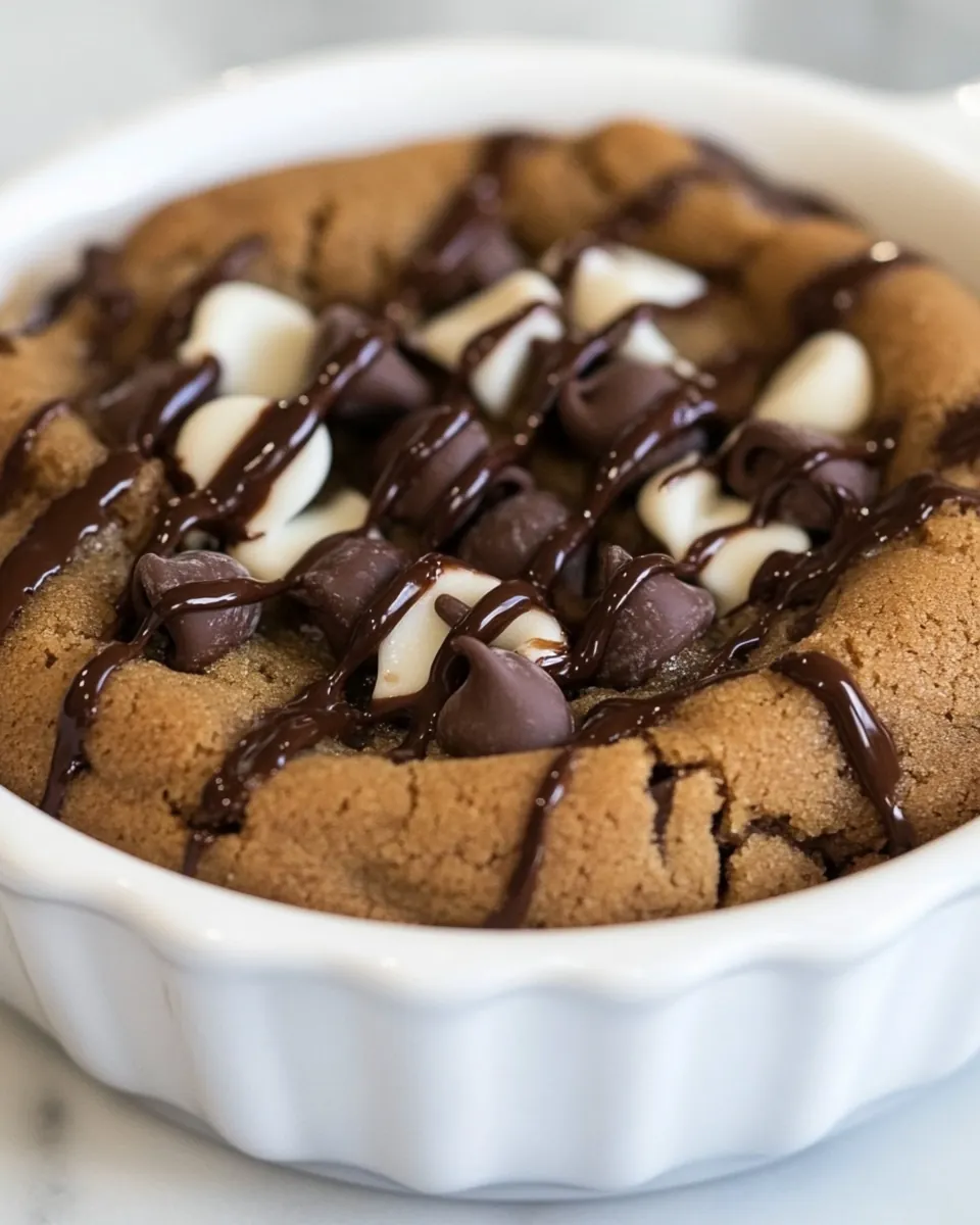 Skillet Chocolate Chip Cookie