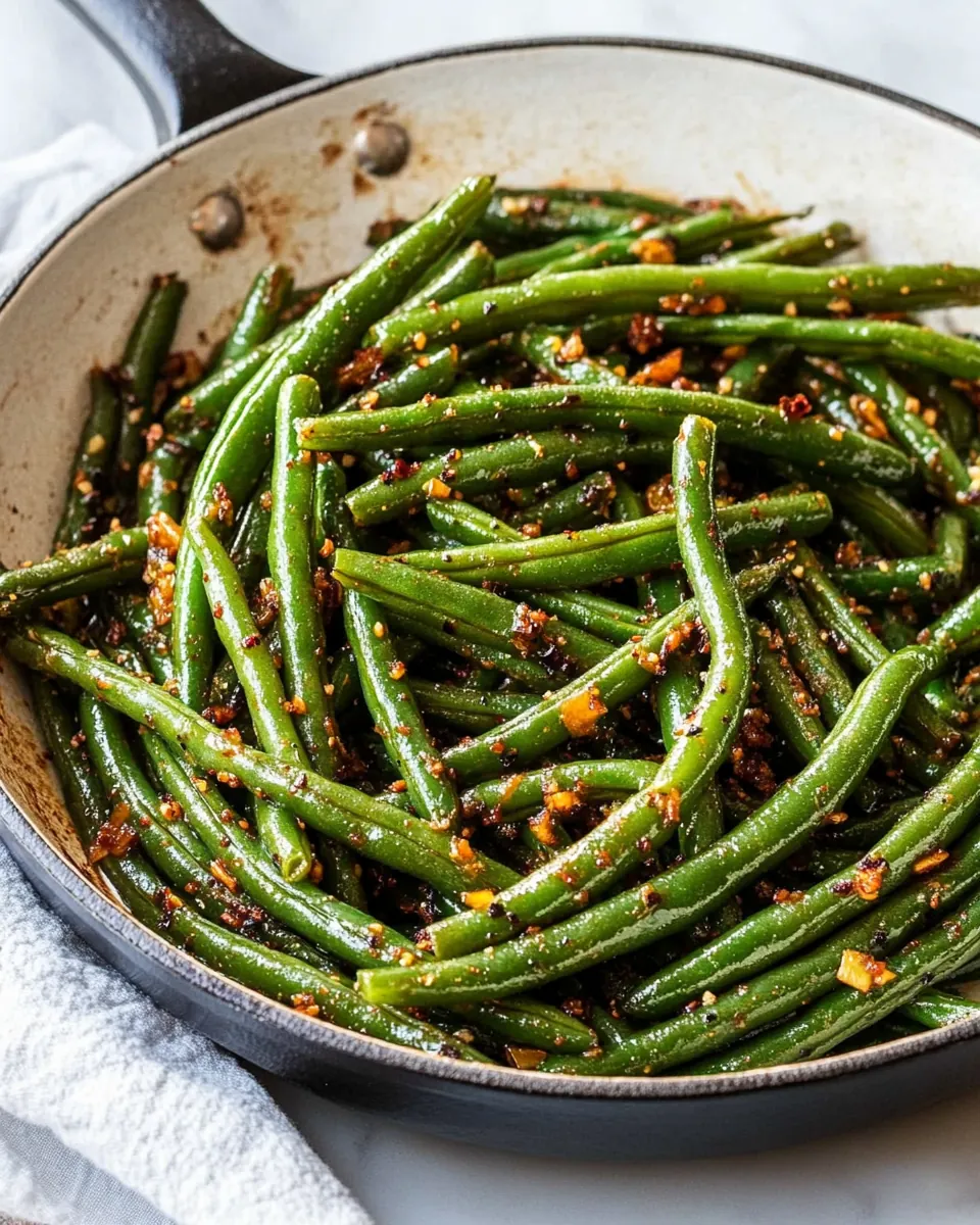 Skillet Green Beans