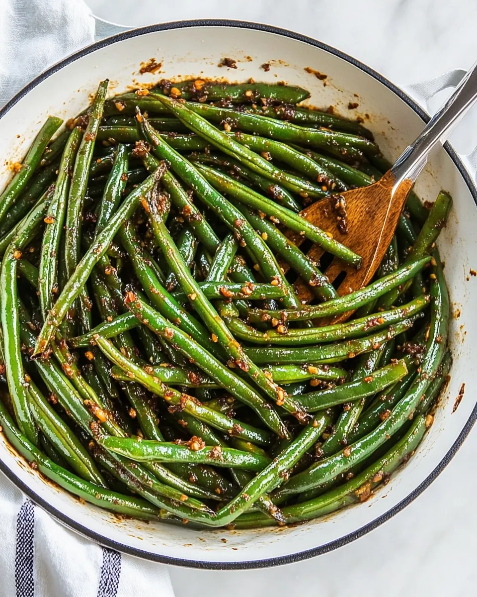 Skillet Green Beans
