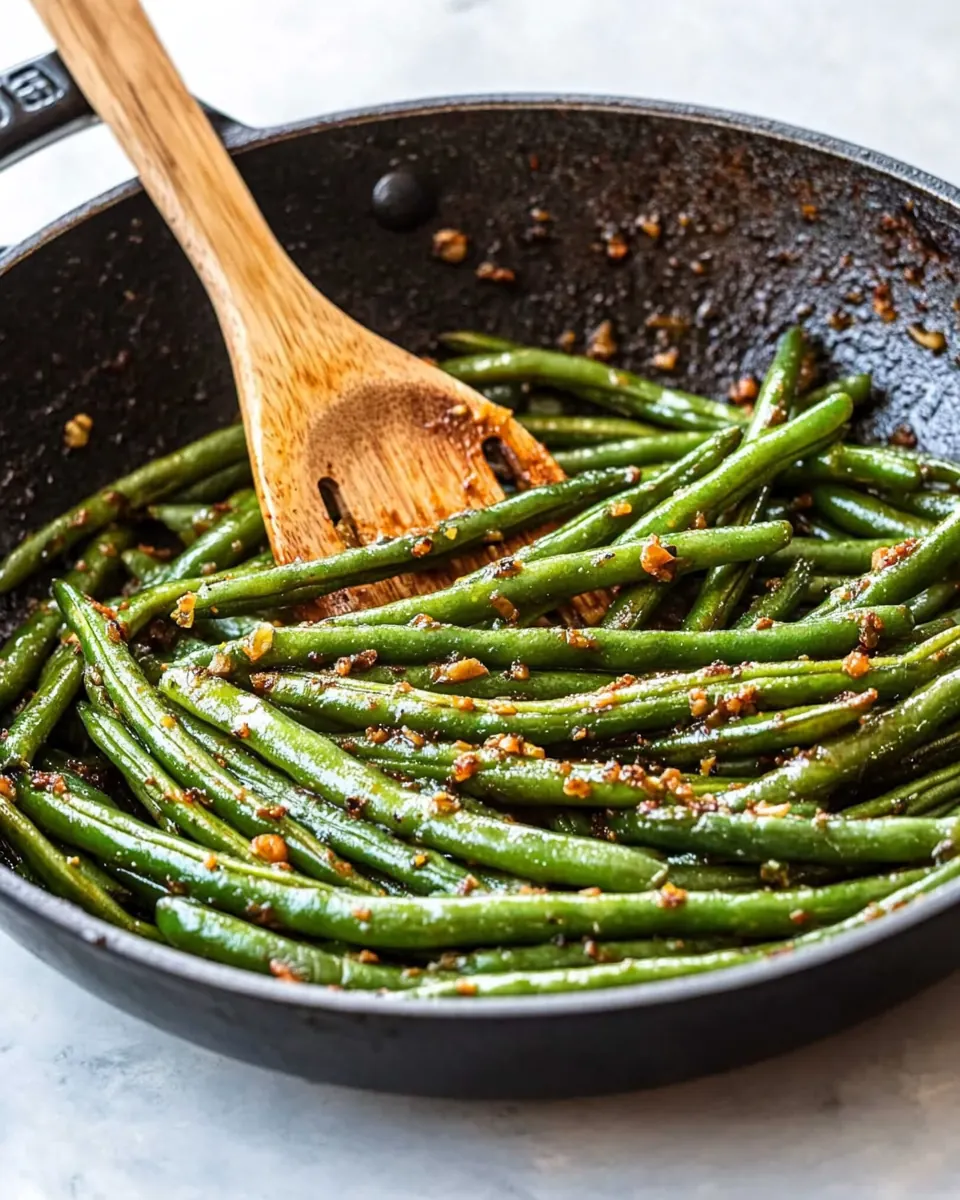 Skillet Green Beans