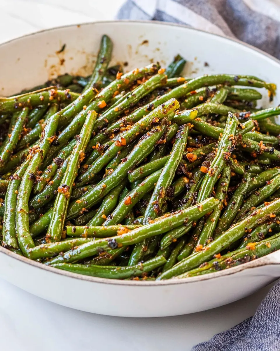 Skillet Green Beans