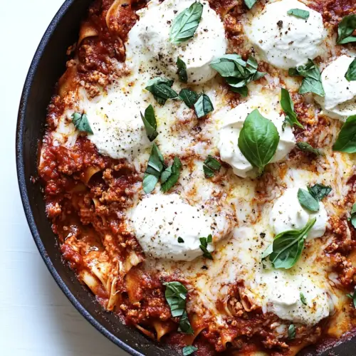 Skillet Lasagna