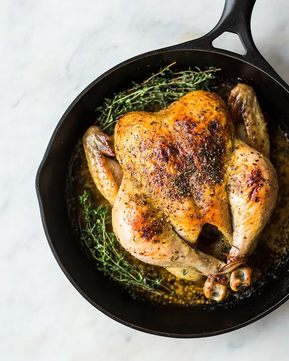 Skillet Roasted Chicken