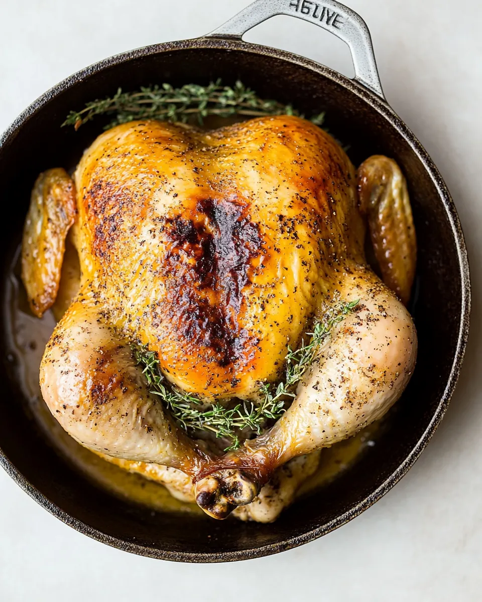 Skillet Roasted Chicken
