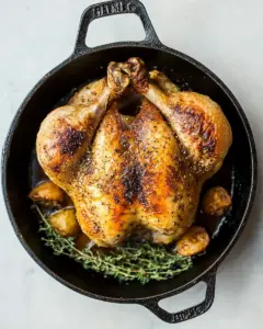 Skillet Roasted Chicken