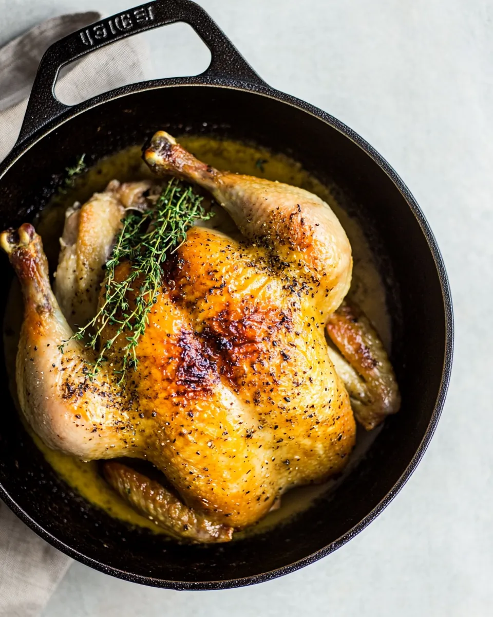 Skillet Roasted Chicken