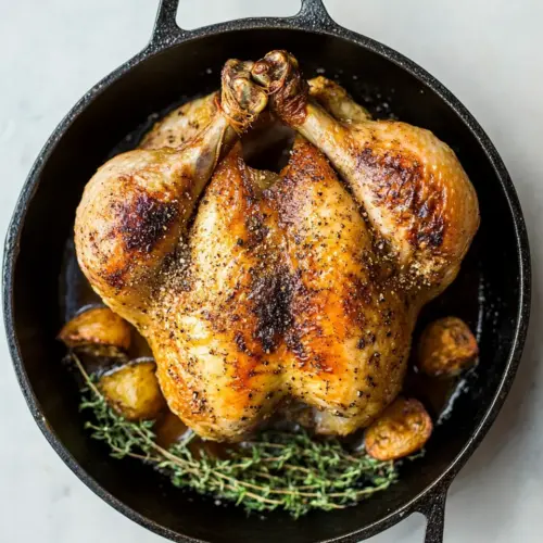 Skillet Roasted Chicken