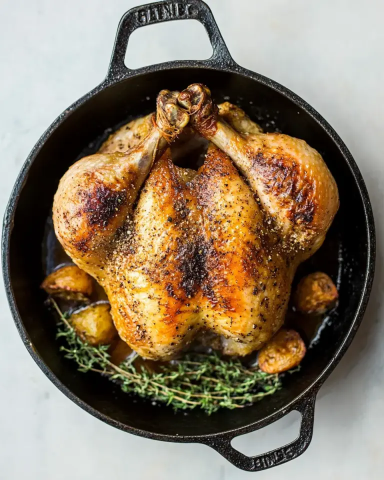 Skillet Roasted Chicken
