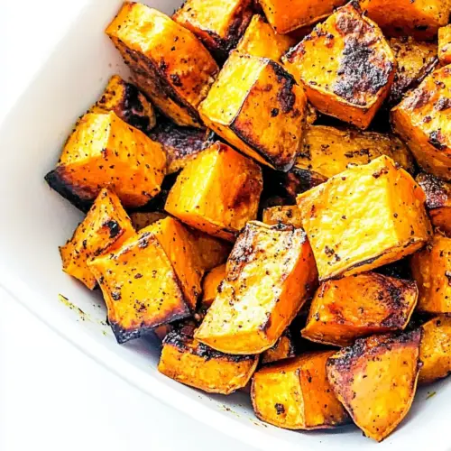Skillet Roasted Sweet Potatoes