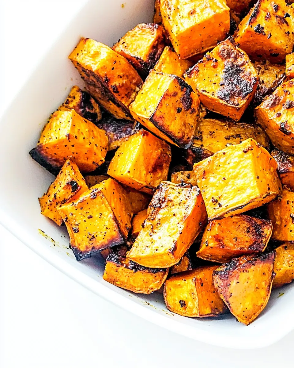 Skillet Roasted Sweet Potatoes
